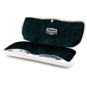 画像: Reinhold Kuhn ラインホルトキューン アルミ製メガネケース Lサイズ ポンメガネ別注