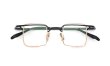 YOSHINORI AOYAMA ヨシノリアオヤマ メガネ通販 YA-002 col.03 black matte / pink gold