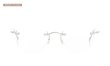 ayame アヤメ ツーポイント伊達メガネ 3PIECE col.TI