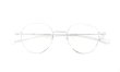 DITA Lancier ディータランシアー メガネ LSA-117 DLX117-A-05 Shiny Silver 折りたたみ正面