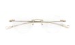 DITA Lancier ディータランシアー 縁無しメガネ通販 LSA-130 DLX130-A-01 Gold Sand 折り畳んだ状態