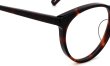 EYEVAN アイヴァン復刻 HISTORIC COLLECTION メガネ AU-5003 col.BRN 51□19 フロント端部のディテール