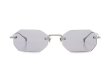 EYEVAN アイヴァン 縁無しサングラス通販 Traction(52) col.BC /MD GRY N 正面