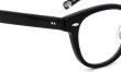EYEVAN メガネ Webb-CP(49) col.PBK/S ヒンジ表側ディテール