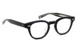 EYEVAN 定番メガネ Webb(45) col.PBK/S 斜め正面