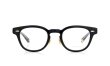 EYEVAN 定番メガネ Webb(45) col.PBK 正面