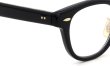 EYEVAN 定番メガネ Webb(45) col.PBK フロントとテンプルのディテール