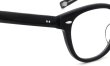 EYEVAN メガネ通販 Webb(49) col.PBK/S フロントとテンプルのディテール