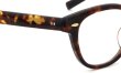 EYEVAN メガネ通販 Webb(49) col.TORT フロントとテンプルの合口ディテール