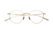 EYEVAN メガネ通販 York 48 COL.AG 折りたたみ正面