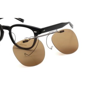 画像: EYEVAN Webb専用  跳ね上げ偏光クリップオンサングラス ポンメガネオリジナル LB