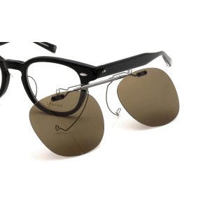画像: EYEVAN Webb専用  跳ね上げ偏光クリップオンサングラス ポンメガネオリジナル MB