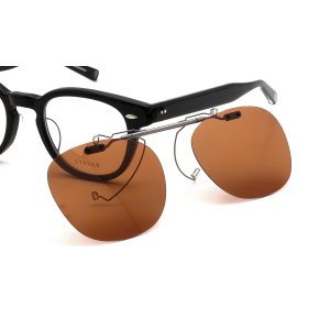 画像: EYEVAN Webb専用  跳ね上げ偏光クリップオンサングラス ポンメガネオリジナル CP