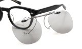 画像: EYEVAN Webb専用  跳ね上げ低偏光クリップオンサングラス ポンメガネオリジナル LGEX
