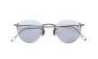 EYEVAN7285 サングラス 140(48) C.801 ANTIQUE SILVER /MRM NV 折りたたみ正面