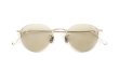 EYEVAN7285 サングラス 140(48) C.902 WHITE GOLD /MRM BR2 折りたたみ正面