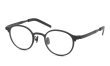 I.ENOMOTO メガネ IE041 col.BKM 斜め正面