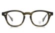 JULIUS TART OPTICAL メガネ通販 AR-48-22 OLIVE GREEN SASA 正面