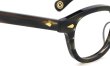 JULIUS TART OPTICAL AR Gold Series メガネ AR-46-24 Camo Sasa/Gold PL-102Ce ヒンジ表側ディテール