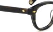 JULIUS TART OPTICAL AR Gold Series メガネ AR-48-24 Camo Sasa/Gold PL-103Ce ヒンジ表側のディテール
