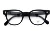 JULIUS TART OPTICAL メガネ通販 BRYAN-48-22 col.BLACK 折りたたみ正面