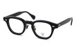 JULIUS TART OPTICAL [CHINATOWN SPECIAL ORDER] メガネ AR-46-24 NYC Gold col.Black/Gold 斜め正面