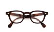JULIUS TART OPTICAL [CHINATOWN SPECIAL ORDER] メガネ AR-46-24 NYC Gold col.Demi Amber/Gold 折りたたみ正面