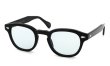 MOSCOT 紫外線調光サングラス LEMTOSH  46size(M) col.BLACK BLUE+ 斜め正面