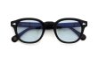 MOSCOT 紫外線調光サングラス LEMTOSH 49size(M) col.BLACK BLUE+ 偏光反応前