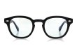MOSCOT 紫外線調光サングラス LEMTOSH 49size(M) col.BLACK BLUE+ 正面