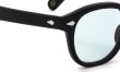 MOSCOT 紫外線調光サングラス LEMTOSH 49size(M) col.BLACK BLUE+ ヒンジの表側ディテール