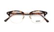 MOSCOT 2026年春発表 限定生産メガネ YUKEL(48) BURNT TORTG 48□22size JPN LTD 20
