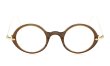 Oliver Goldsmith 100th Anniversary 限定復刻メガネ PORTSMOUTH col.Whiskey 正面