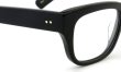 Oliver Goldsmith メガネ CONSUL-s col.Nero(Black) ヒンジ表側ディテール
