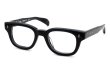 PETER AND MAY 伊達メガネ CHERISH col.BLACK 斜め正面