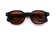 PETER AND MAY ピーターアンドメイ サングラス通販 SKYLOOP col.BLACK/BORDEAUX 折りたたみ正面