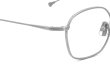 PETER AND MAY ピーターアンドメイ 伊達メガネ通販 THE WAY col.ANTIQUE SILVER