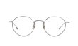 PETER AND MAY 伊達メガネ通販 TT1 RUN RUN ANTIQUES SILVER 正面