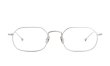 PETER AND MAY 伊達メガネ通販 TT11 AKIRA col.BRUSHED SILVER 正面