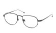 PETER AND MAY 伊達メガネ TT20 SAVANT col.MBK 斜め正面