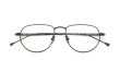 PETER AND MAY 伊達メガネ TT20 SAVANT col.MBK 折りたたみ正面