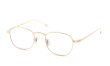 PETER AND MAY 伊達メガネ TT23 ARC col.G GOLD 斜め正面