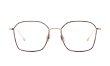 PETER AND MAY ピーターアンドメイ 伊達メガネ通販 TT6 MONDAY col.TORTOISE&GOLD 正面