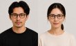 YELLOWS PLUS メガネ BRUNO C1W 着用イメージ 「男性PD：65mm、女性PD：62mm」として