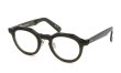 YELLOWS PLUS 跳ね上げ単式メガネ JAKE C529 harrods green/silver