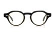 YUICHI TOYAMA. メガネ U-129RS DFW COL.07 Black/Gold 正面