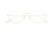 YUICHI TOYAMA メガネ通販 U-183 Ivy col.01 White gold 折りたたみ正面