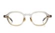 YUICHITOYAMA:5 メガネ通販 BEACON col.4 Clear gray / Gold