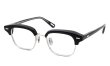 YUICHITOYAMA:5 メガネ通販 FORT GREENE Col.01 Black / Silver