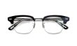 YUICHITOYAMA:5 メガネ通販 FORT GREENE Col.01 Black / Silver